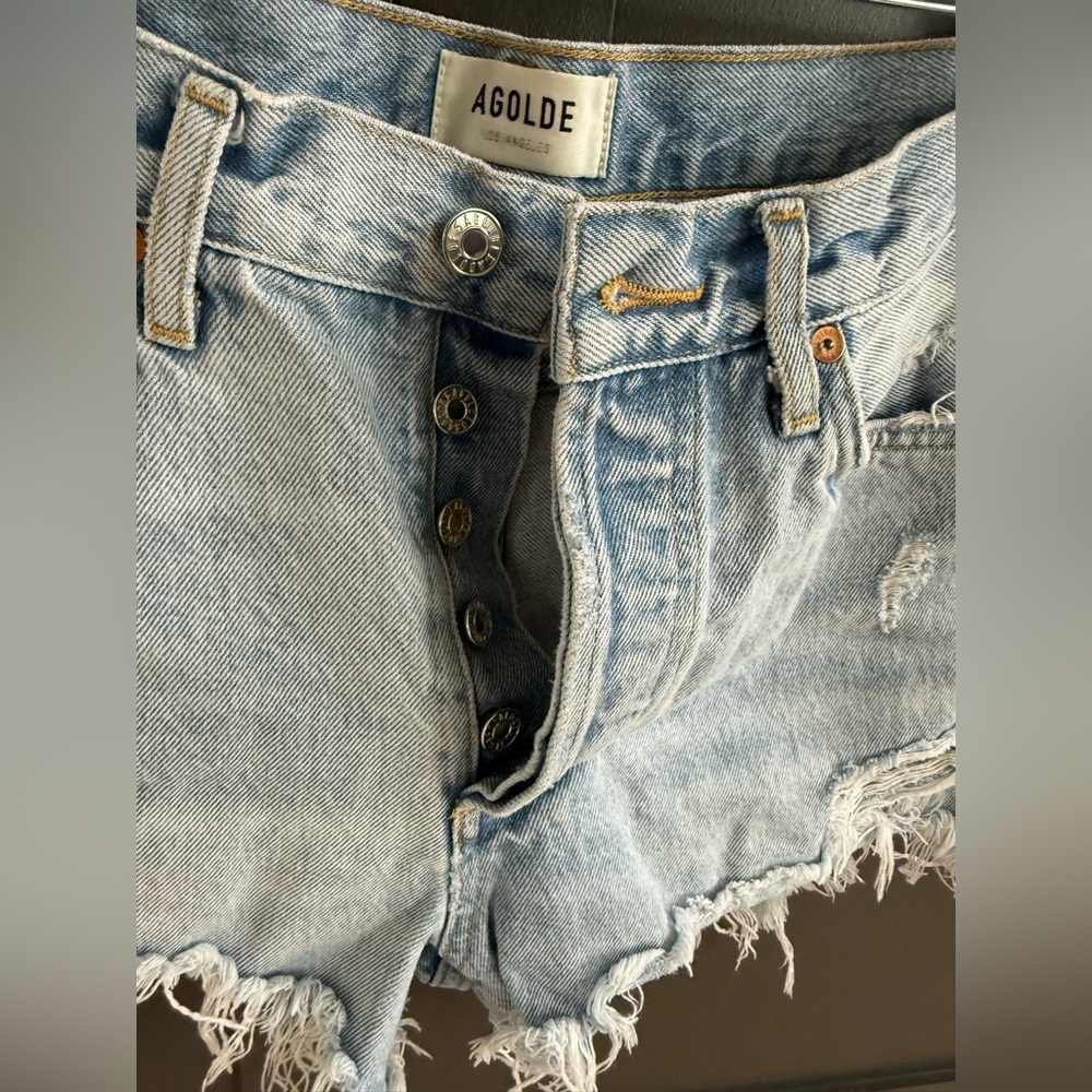 AGOLDE Parker Vintage Cut Off Short in Swapmeet • 27 - Picture 6 of 10